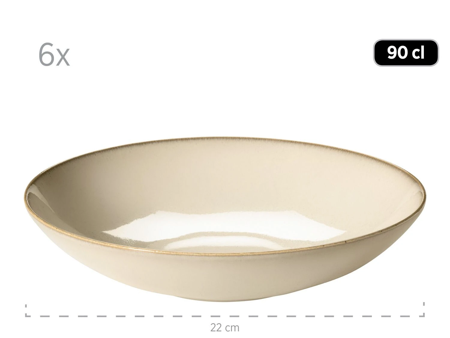 MÄSER Serie Ossia, Teller-Set Für 6 Personen 4 MÄSER Serie Ossia, Teller-Set Für 6 Personen – Bild 4