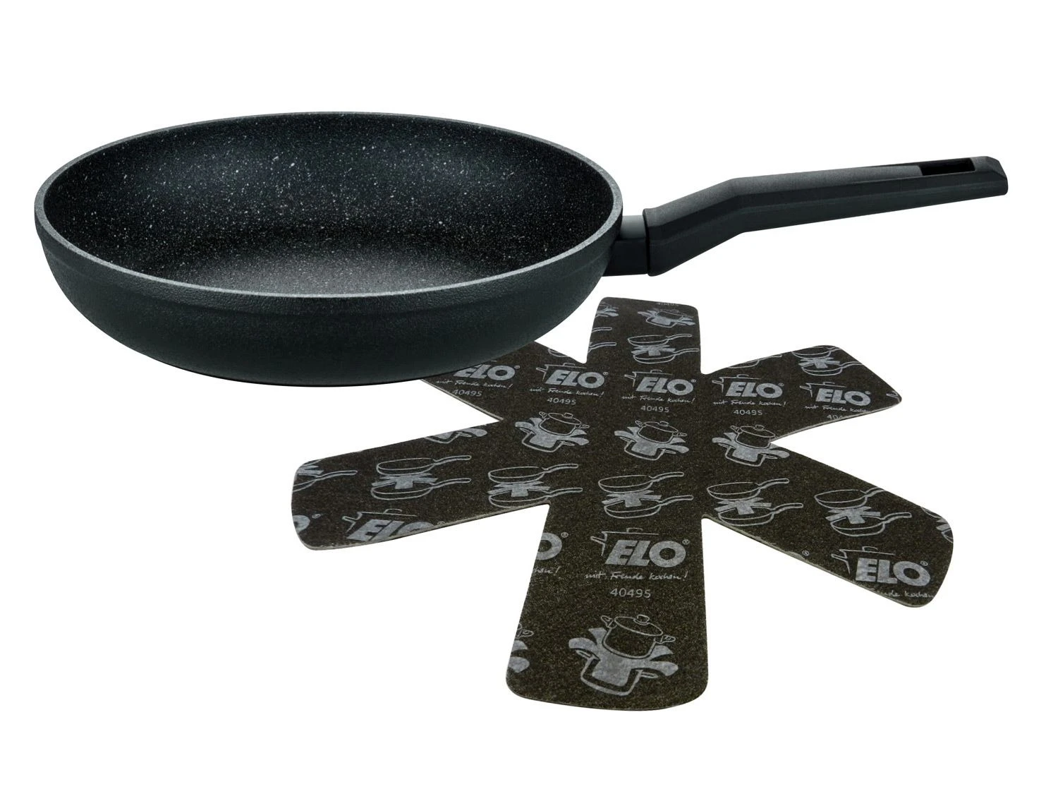 ELO Aluminium Bratpfanne Granit Solution 2 ELO Aluminium Bratpfanne Granit Solution – Bild 2