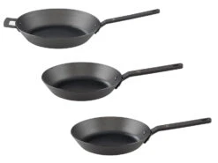 ELO Bratpfanne Eisen Feuerfest; Schwarz