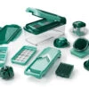 Genius Nicer Dicer »Fusion Smart«, 16-teilig, 1,25 L Auffangbehälter, Klingen Aus Edelstahl