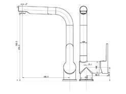 Schütte Niederdruckarmatur »LONDON«, Mit 360° Schwenkbereich -Kuchenwelt Verkauf 17bdc5c0a03d529bfbaea24570e76ee9