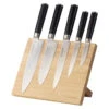 ECHTWERK Damaszener Messer Set 5tlg. Mit Magnet Messerblock