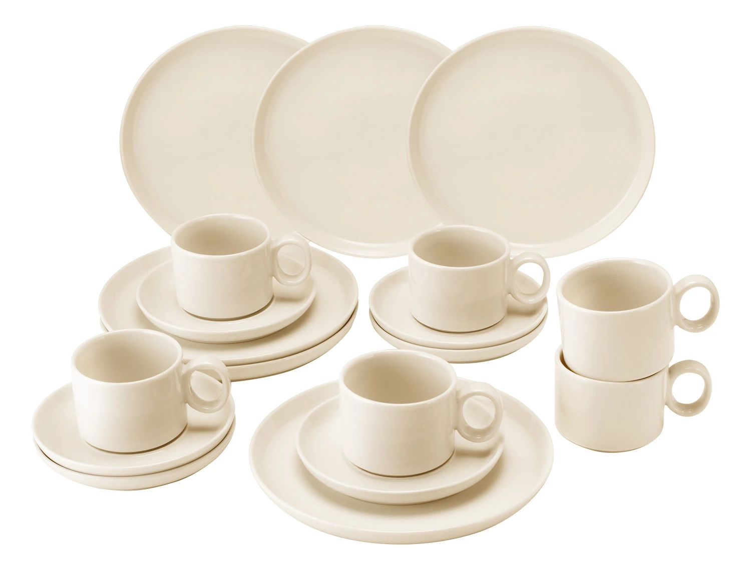 VanWell Porzellanservice Mika 24 Teilig Oder 18 Teilig 9 VanWell Porzellanservice Mika 24 Teilig Oder 18 Teilig – Bild 9