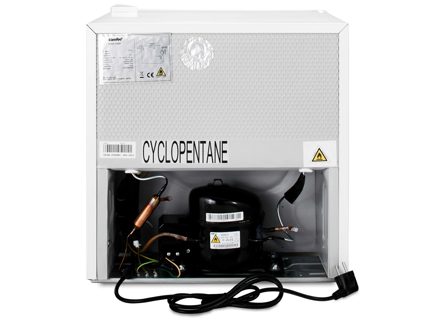 Comfee Mini-Kühlschrank »RCD76«, Mit Schnellkühlfach 5 Comfee Mini-Kühlschrank »RCD76«, Mit Schnellkühlfach – Bild 5