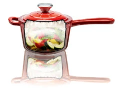 ERNESTO® Stielkasserolle Gusseisen Emailliert, 1,5L -Kuchenwelt Verkauf 3b942beb8edb07c4d785b20d675dc4f5