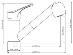 Eisl Küchenarmatur »GRANIT«, Mit Ausziehbarer Geschirrbrause -Kuchenwelt Verkauf 3d631a824cc4eb0c21a37239f7b8b250