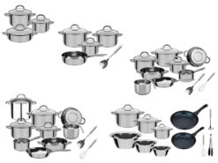 GSW Topf-Set »Montreal«, Edelstahl, In 6 Set-Varianten
