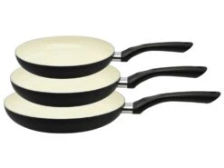 ELO Pfannen-Set, Bis 28 Cm Durchmesser, Keramischer Antihaftversiegelung, Aluminium