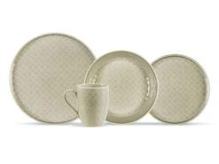 VanWell Kombiservice 24tlg. Mona Geprägt Mit Struktur