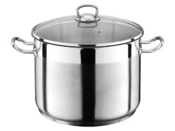 GSW Jumbotopf »Profi«, Kapselboden, Kaltmetallgriffe, Aus Edelstahl, Mit Glasdeckel 8 GSW Jumbotopf »Profi«, Kapselboden, Kaltmetallgriffe, Aus Edelstahl, Mit Glasdeckel -Kuchenwelt Verkauf 599e979861c232013192c1b9d437aea2