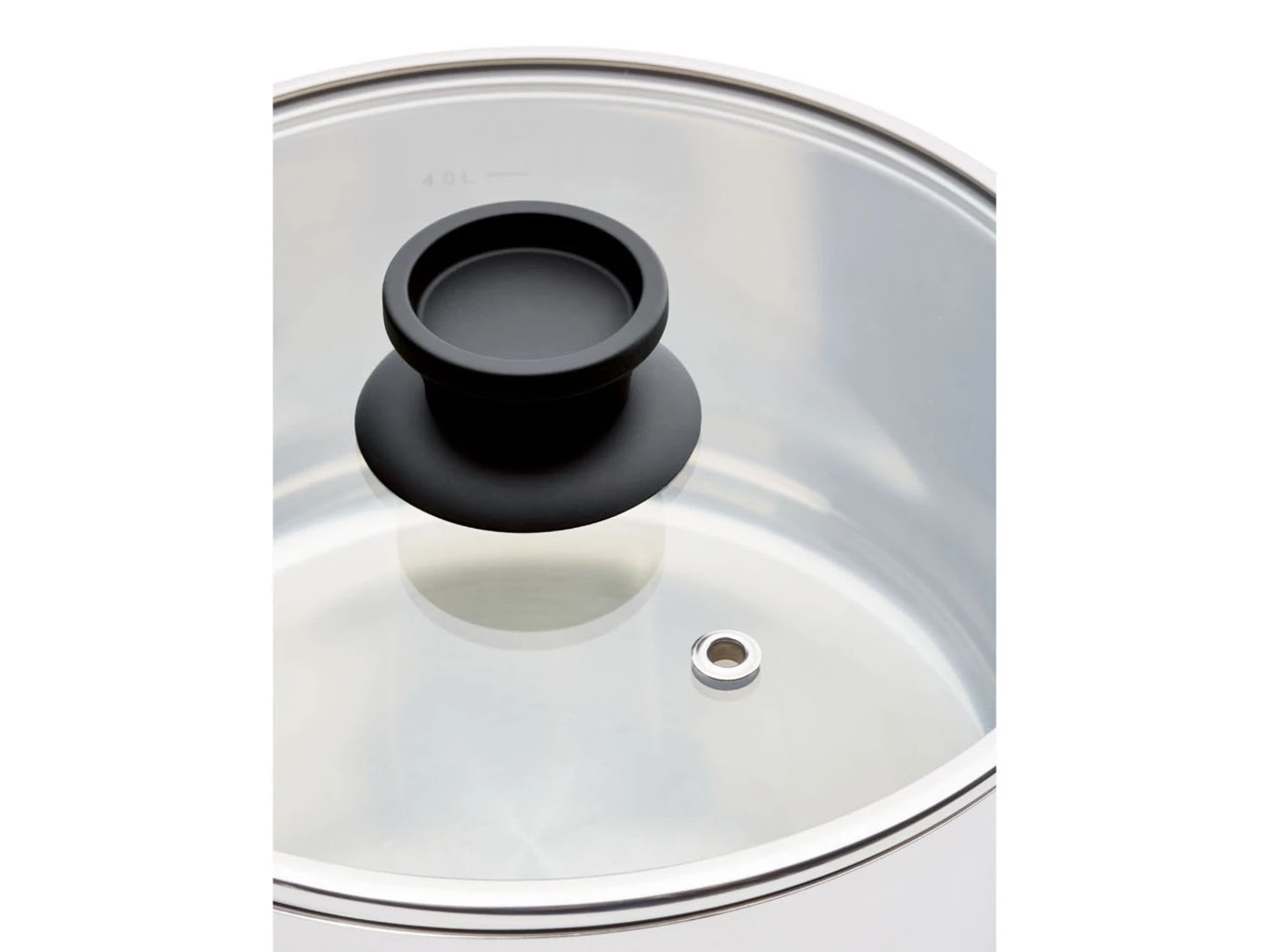 ERNESTO® Topfset, Stapelbar, 3-teilig, Mit Literskala 9 ERNESTO® Topfset, Stapelbar, 3-teilig, Mit Literskala – Bild 9