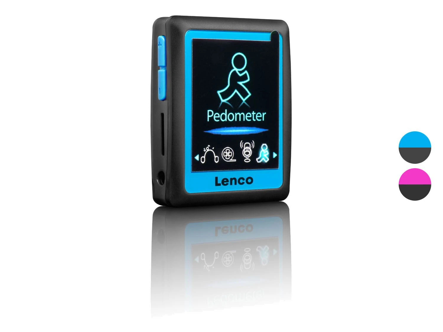 Lenco PODO-152 MP4-Player Mit Schrittzähler 1 Lenco PODO-152 MP4-Player Mit Schrittzähler