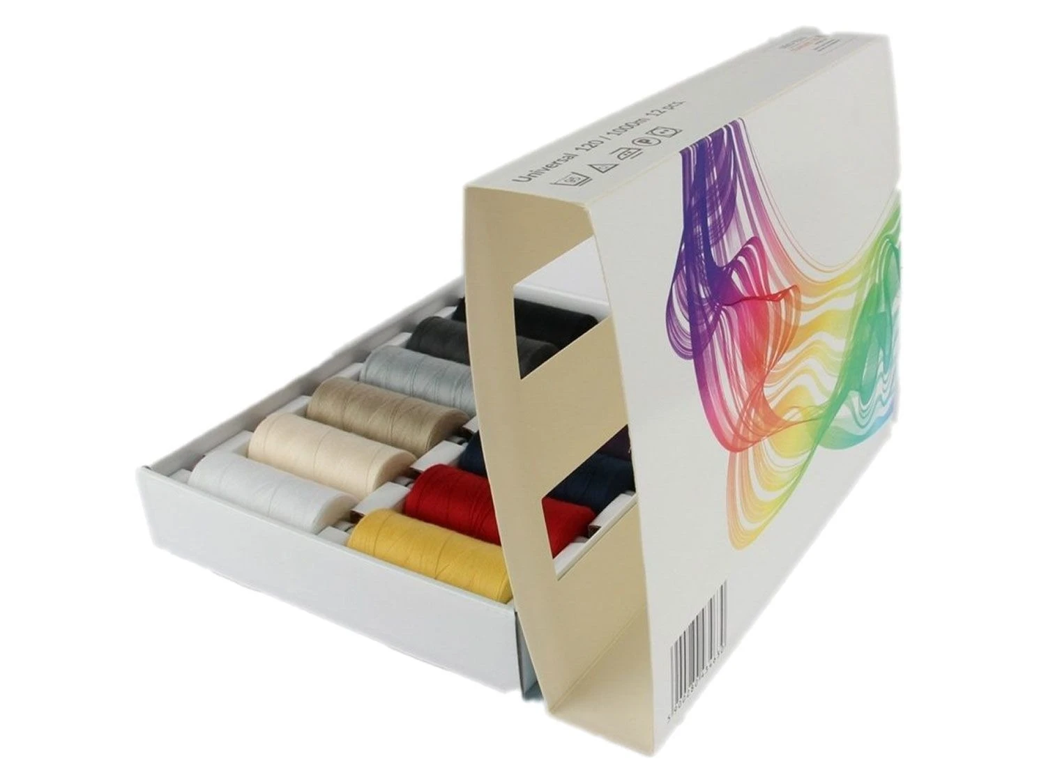 Ackermann Nähgarn, 12-teilig 2 Ackermann Nähgarn, 12-teilig – Bild 2