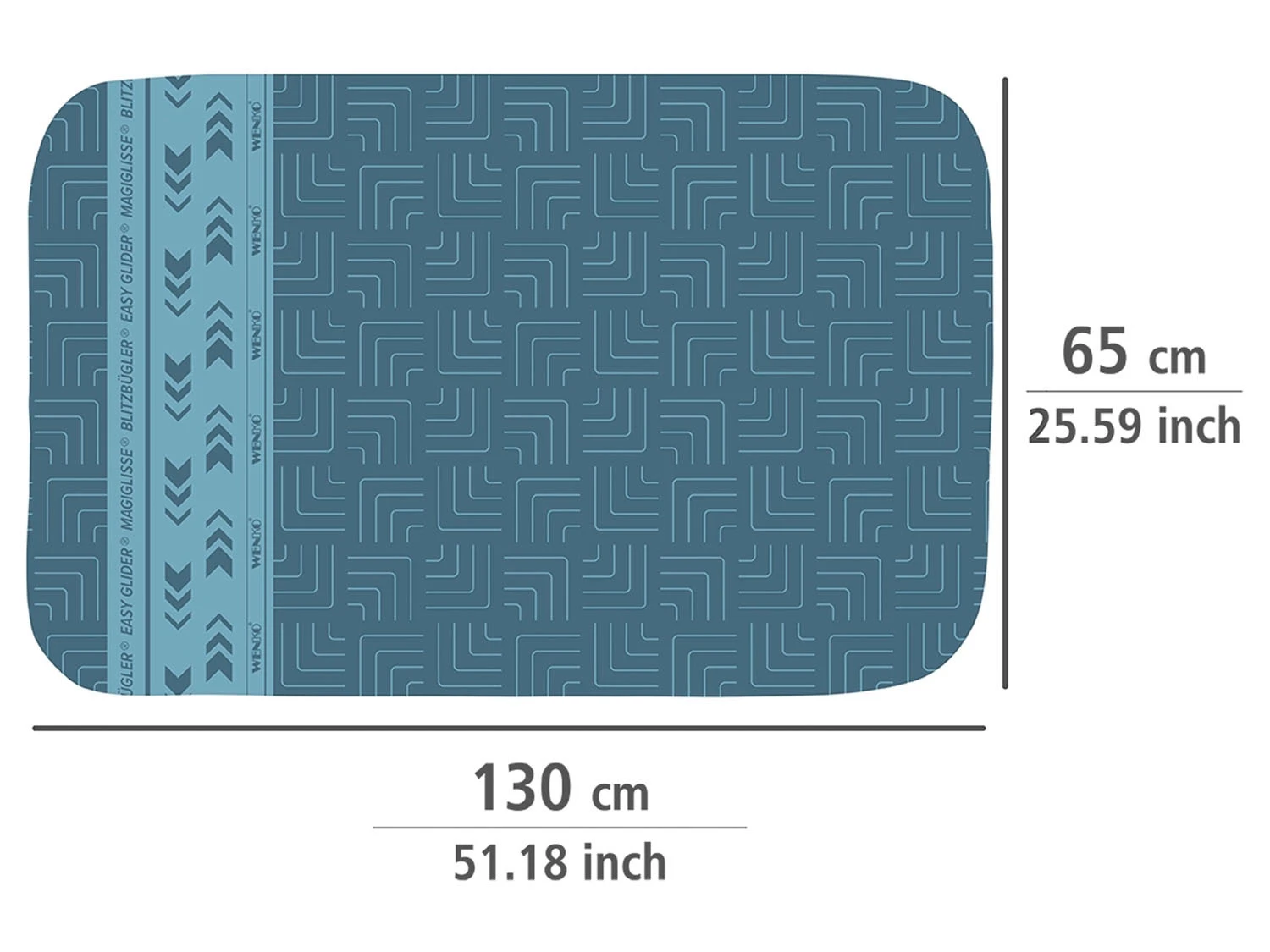 Wenko Bügeldecke »Air Comfort« Blitzbügler, Dampfbügelgeeignet 10 Wenko Bügeldecke »Air Comfort« Blitzbügler, Dampfbügelgeeignet – Bild 10