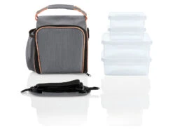 ERNESTO® Kühltasche Mit Lunchboxen-Set, 5-teilig