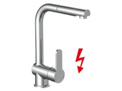 Schütte Niederdruckarmatur »LONDON«, Mit 360° Schwenkbereich