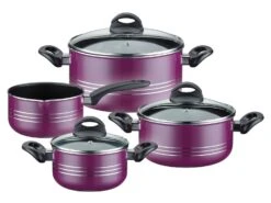 GSW Kochtopf-Set »Milano Color«, 7-teilig, Gehärtete Leichtmetall-Legierung, Aus Aluminium -Kuchenwelt Verkauf b02f1ebd4475dd197c548d411adda5a3