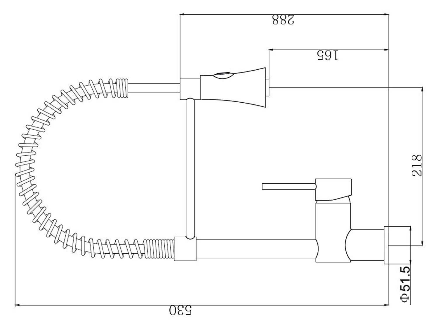 VEROSAN Küchenarmatur Spiralfeder »PALERMO«, Mit Edelstahlfeder 2 VEROSAN Küchenarmatur Spiralfeder »PALERMO«, Mit Edelstahlfeder – Bild 2