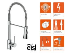 Eisl Küchenarmatur »LEON«, Mit Cold Start Funktion -Kuchenwelt Verkauf bbcd7ea3bd8130e24cb79aac071dcc97