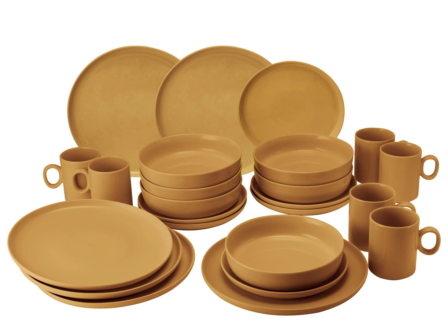 VanWell Porzellanservice Mika 24 Teilig Oder 18 Teilig 2 VanWell Porzellanservice Mika 24 Teilig Oder 18 Teilig – Bild 2