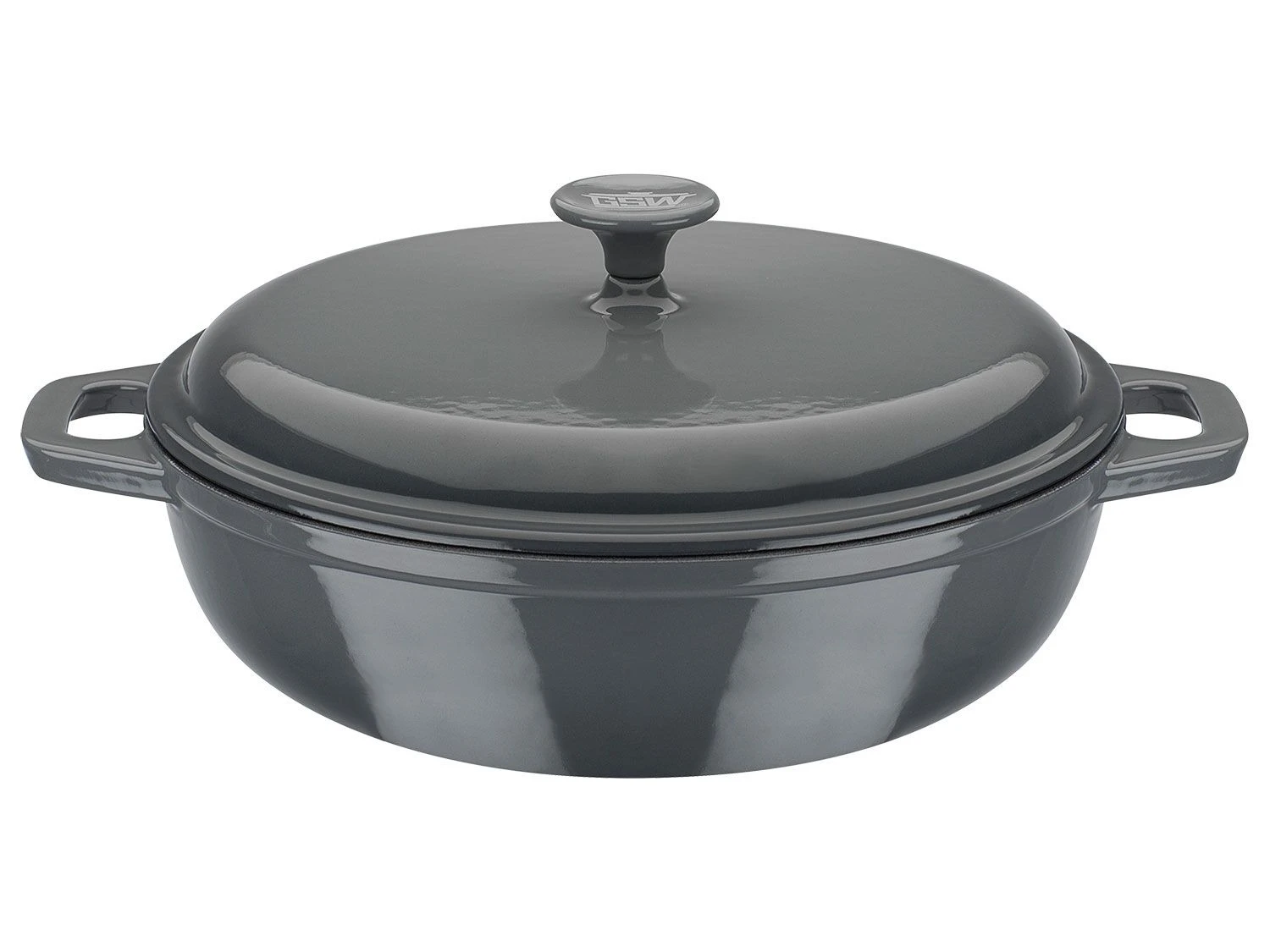 GSW Gusseisen Schmortopf/Bräter 6 GSW Gusseisen Schmortopf/Bräter – Bild 6