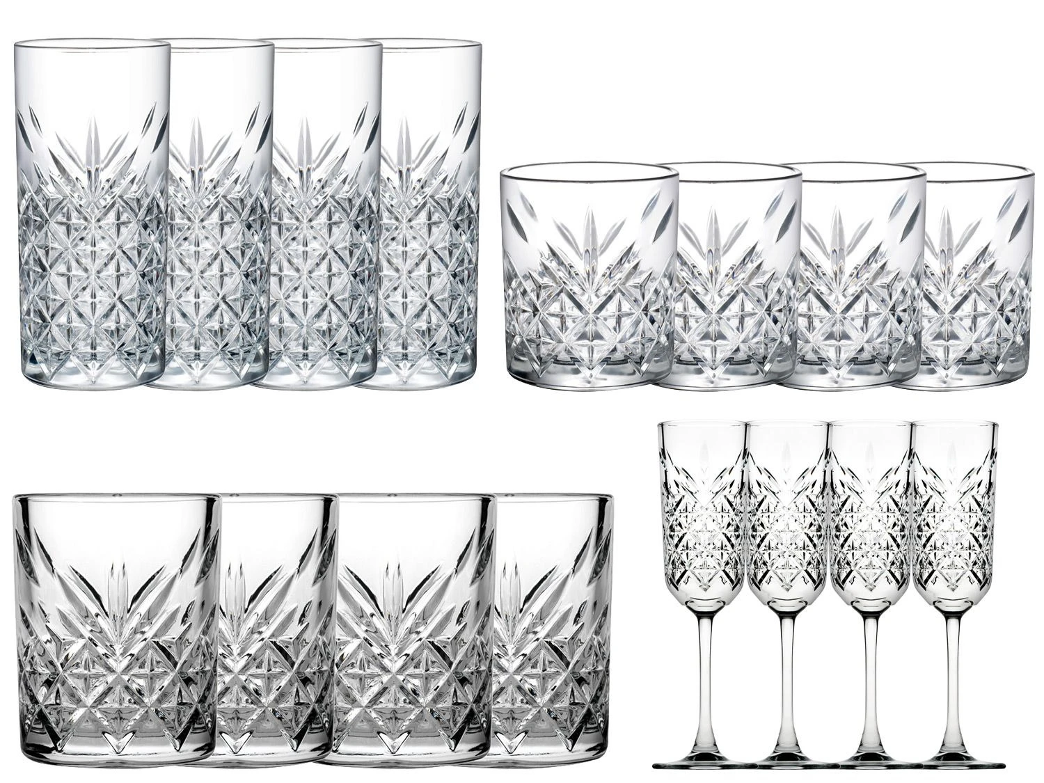 Pasabahce Gläser-Set "Timeless" 6 Pasabahce Gläser-Set "Timeless" – Bild 6