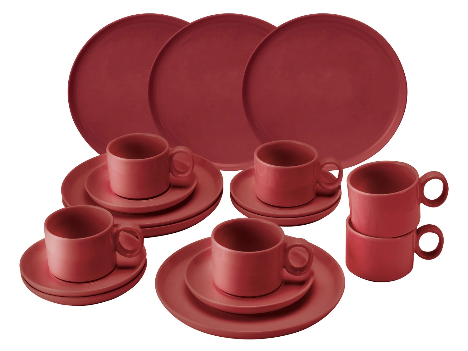 VanWell Porzellanservice Mika 24 Teilig Oder 18 Teilig 8 VanWell Porzellanservice Mika 24 Teilig Oder 18 Teilig – Bild 8