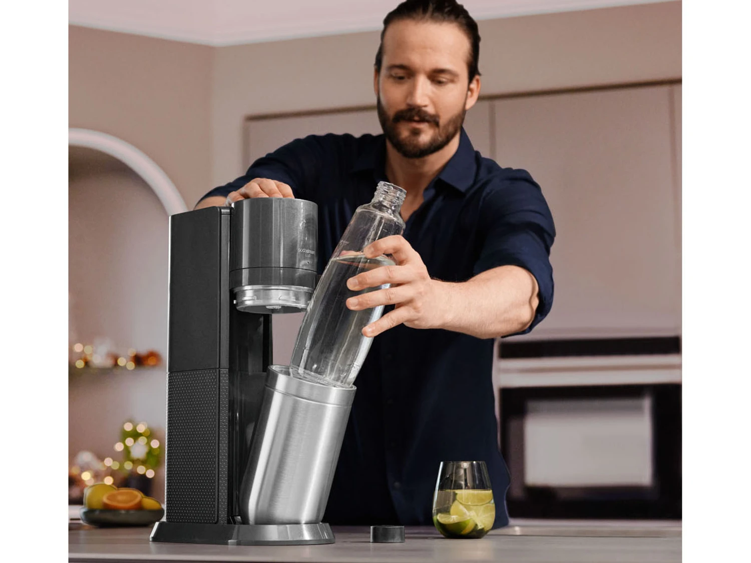 SodaStream Ersatzflaschen 2er-Set, 1 L, Für DUO Sprudler, Glas 3 SodaStream Ersatzflaschen 2er-Set, 1 L, Für DUO Sprudler, Glas – Bild 3