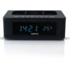 Lenco CR-580 Uhrenradio/Radio Mit Bluetooth Und QI-Wireless-Charging