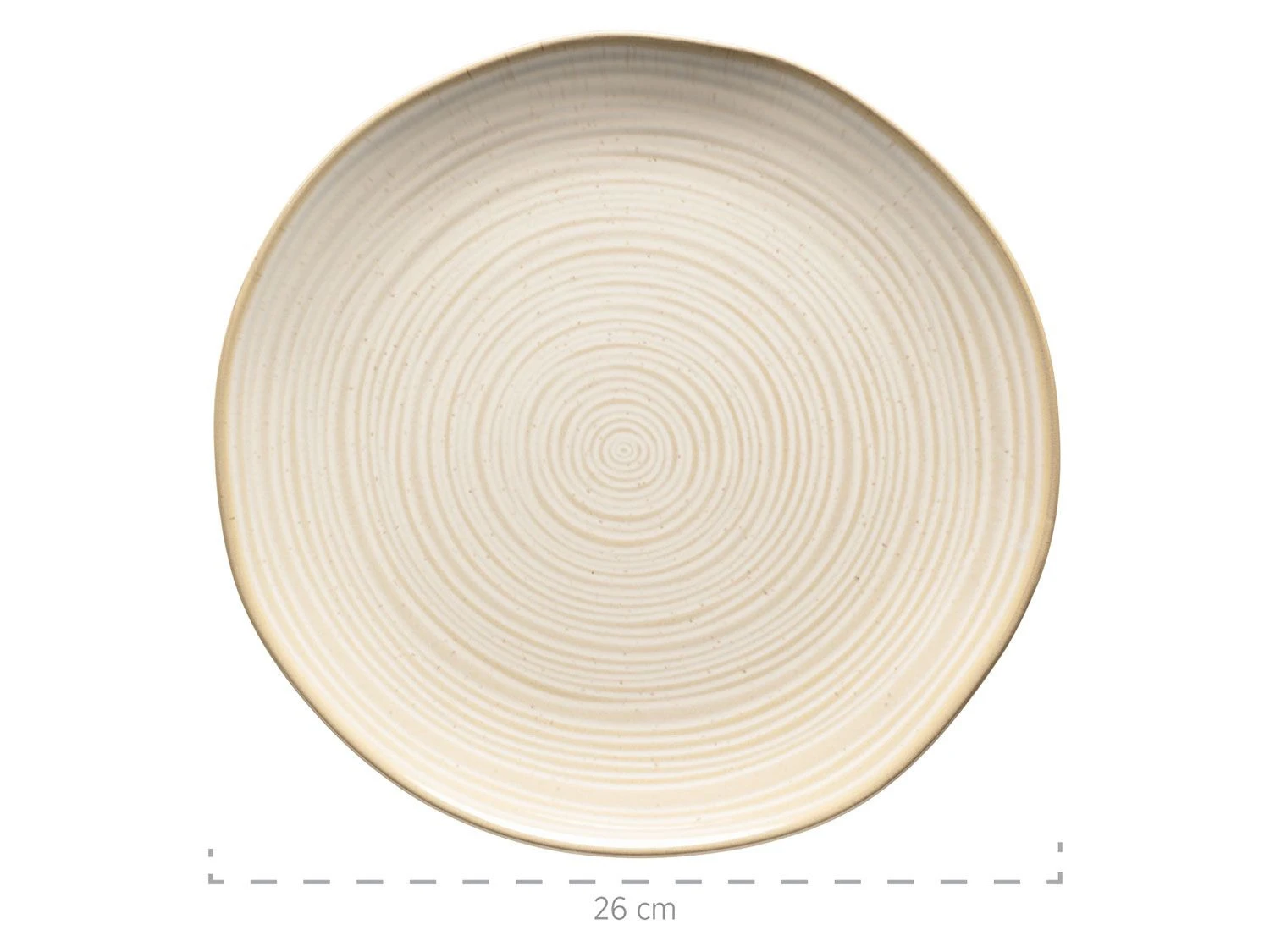 MÄSER Serie Nottingham, Vintage Teller-Set Für 4 Personen, 8-teiliges Tafel-Service Mit Speiseteller Und Suppenteller Im Retro-Look, Beige, Steinzeug 2 MÄSER Serie Nottingham, Vintage Teller-Set Für 4 Personen, 8-teiliges Tafel-Service Mit Speiseteller Und Suppenteller Im Retro-Look, Beige, Steinzeug – Bild 2