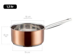 MÄSER Kochtopf-Set Asterion Edelstahl 18/8; Kupfer; 8 Teilig 10 MÄSER Kochtopf-Set Asterion Edelstahl 18/8; Kupfer; 8 Teilig -Kuchenwelt Verkauf dc04e1150605fbafb7f340d20e014eb4