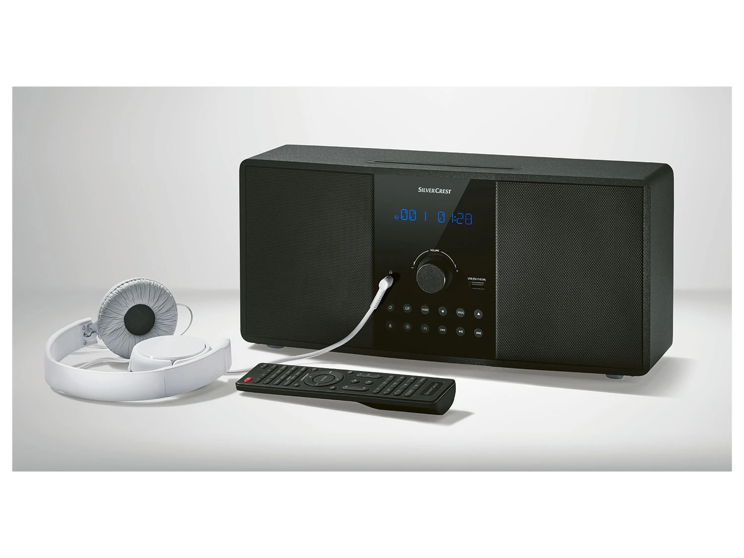 SILVERCREST® Micro- Stereoanlage Mit CD Slot, Bluetooth USB Und DAB+ »HG06313« 6 SILVERCREST® Micro- Stereoanlage Mit CD Slot, Bluetooth USB Und DAB+ »HG06313« – Bild 6