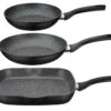 GSW Pfannen-Set Gourmet Granit 3-teilig