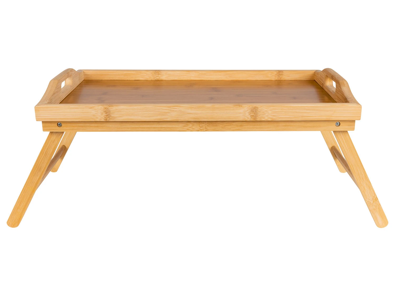 LIVARNO Home Bambus-Bett-Tablett, Mit Klappfüßen 3 LIVARNO Home Bambus-Bett-Tablett, Mit Klappfüßen – Bild 3