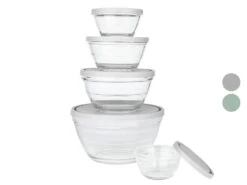 ERNESTO® Glasschüssel-Set, 5 Stück