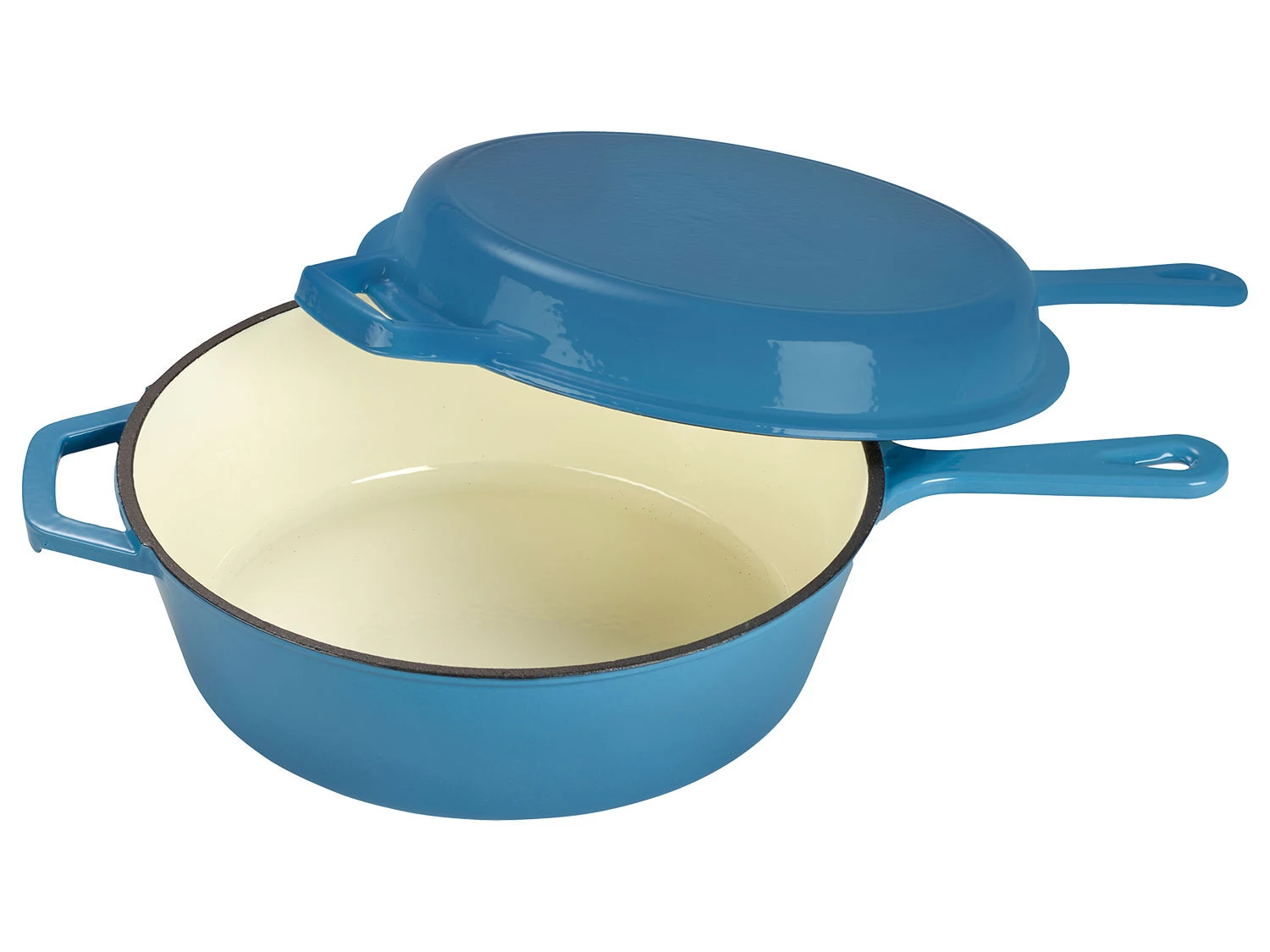 ECHTWERK 2 In 1 Set - Topf Und Pfanne Gusseisen 2 ECHTWERK 2 In 1 Set - Topf Und Pfanne Gusseisen – Bild 2