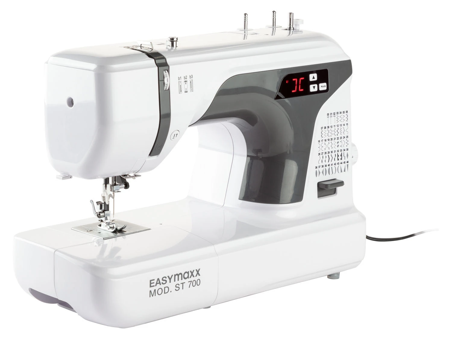 EASYmaxx Digitale Nähmaschine »Mod. ST 700«, 50 Nähprogramme 2 EASYmaxx Digitale Nähmaschine »Mod. ST 700«, 50 Nähprogramme – Bild 2