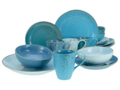 Creatable Nature Collection AQUA, Geschirrset Kombiservice 16 Teilig
