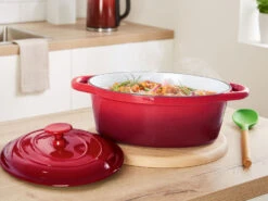 ERNESTO® Gussbräter, Emailliert, 4 L -Kuchenwelt Verkauf gcp0c27b983a7794d949363f6b3d859f3a2