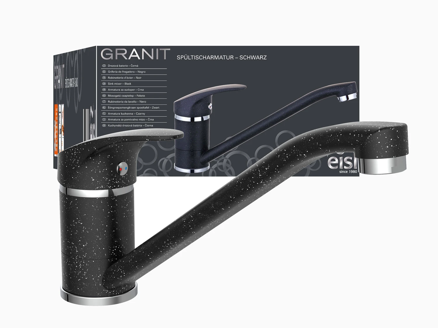 Eisl Küchenarmatur »GRANIT«, 360° Schwenkbarer Wasserhahn Küche 5 Eisl Küchenarmatur »GRANIT«, 360° Schwenkbarer Wasserhahn Küche – Bild 5