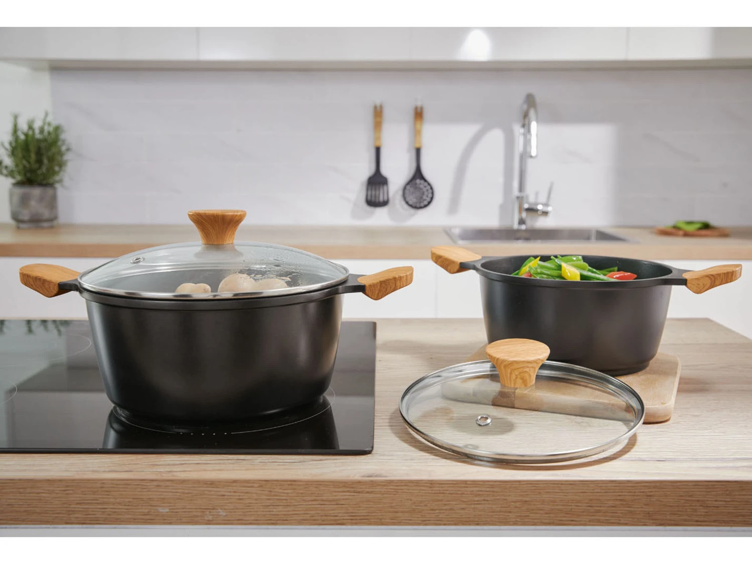 ERNESTO® Aluguss-Topf/-Stielkasserolle, Mit Ultimate HL-Beschichtung 6 ERNESTO® Aluguss-Topf/-Stielkasserolle, Mit Ultimate HL-Beschichtung – Bild 6