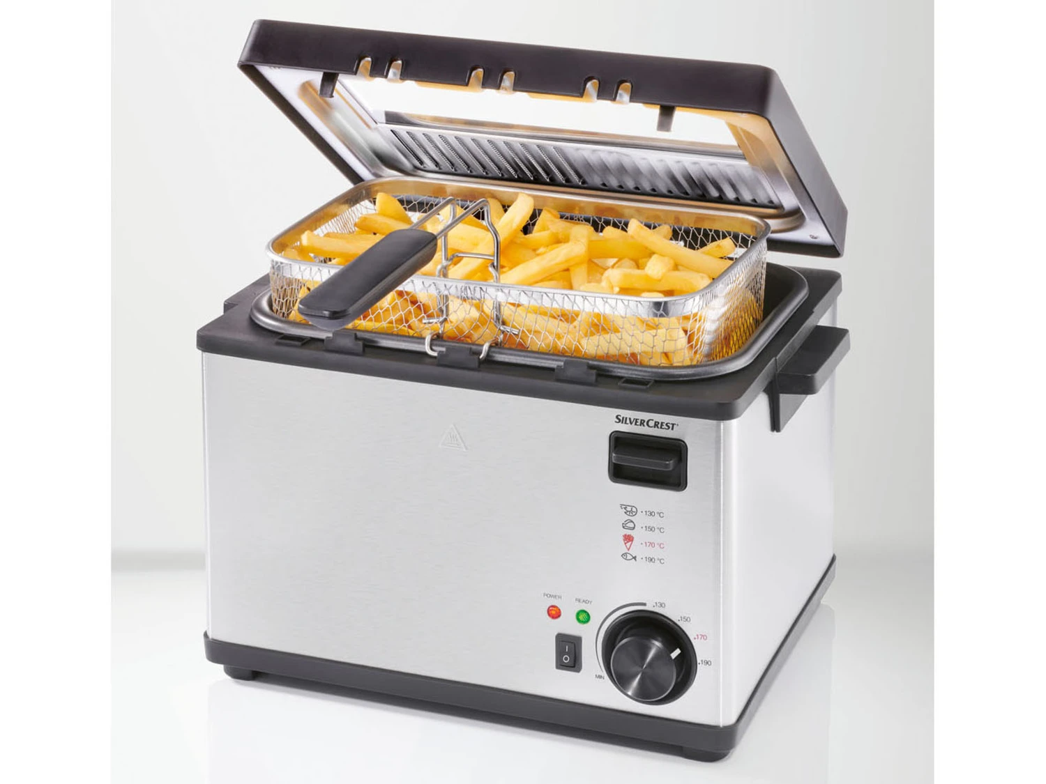 SILVERCREST® KITCHEN TOOLS Fritteuse »EDS SEF3 2000 C4«, Mit 3 Körben 6 SILVERCREST® KITCHEN TOOLS Fritteuse »EDS SEF3 2000 C4«, Mit 3 Körben – Bild 6