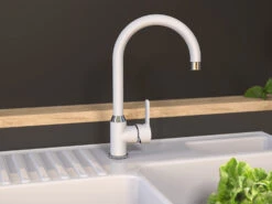 Eisl Küchenarmatur »DIZIANI«, Weiß/chrom -Kuchenwelt Verkauf gcp1766c49767b3446c9f5175ba0bb877ac