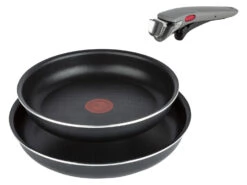 Tefal Pfannenset »Ingenio Essential«, 3-teilig, Abnehmbarer Griff
