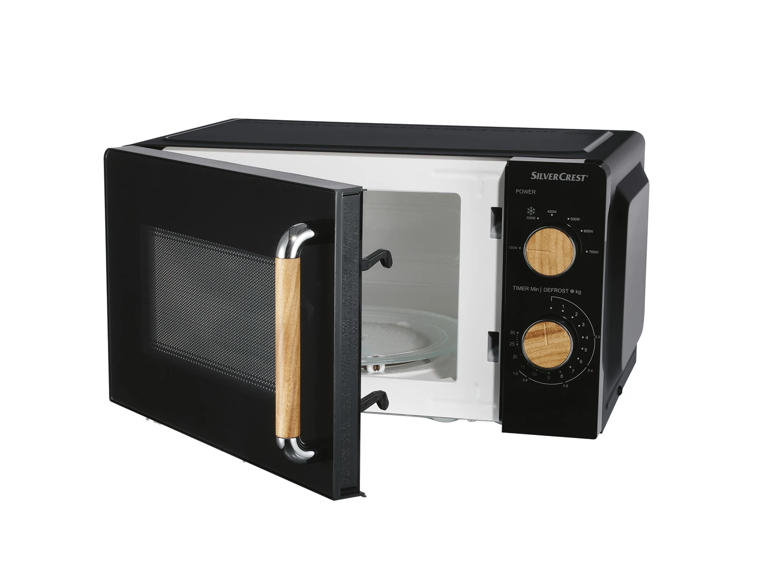 SILVERCREST® KITCHEN TOOLS Mikrowelle Analog »SMWH 700 B1«, 700 Watt 3 SILVERCREST® KITCHEN TOOLS Mikrowelle Analog »SMWH 700 B1«, 700 Watt – Bild 3