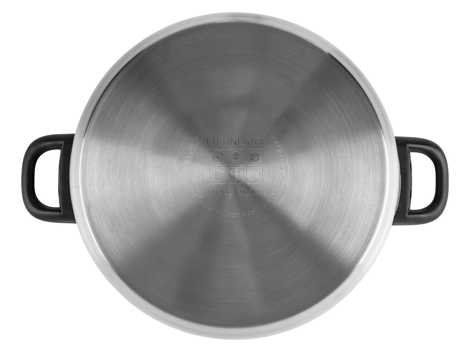 ERNESTO® Edelstahl-Topf, 28 Cm 3 ERNESTO® Edelstahl-Topf, 28 Cm – Bild 3