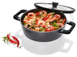 ERNESTO® Servierpfanne, Ø 28 Cm, Mit Glasdeckel 12 ERNESTO® Servierpfanne, Ø 28 Cm, Mit Glasdeckel -Kuchenwelt Verkauf gcp1df8f22593fb427b99ae23209870ae91