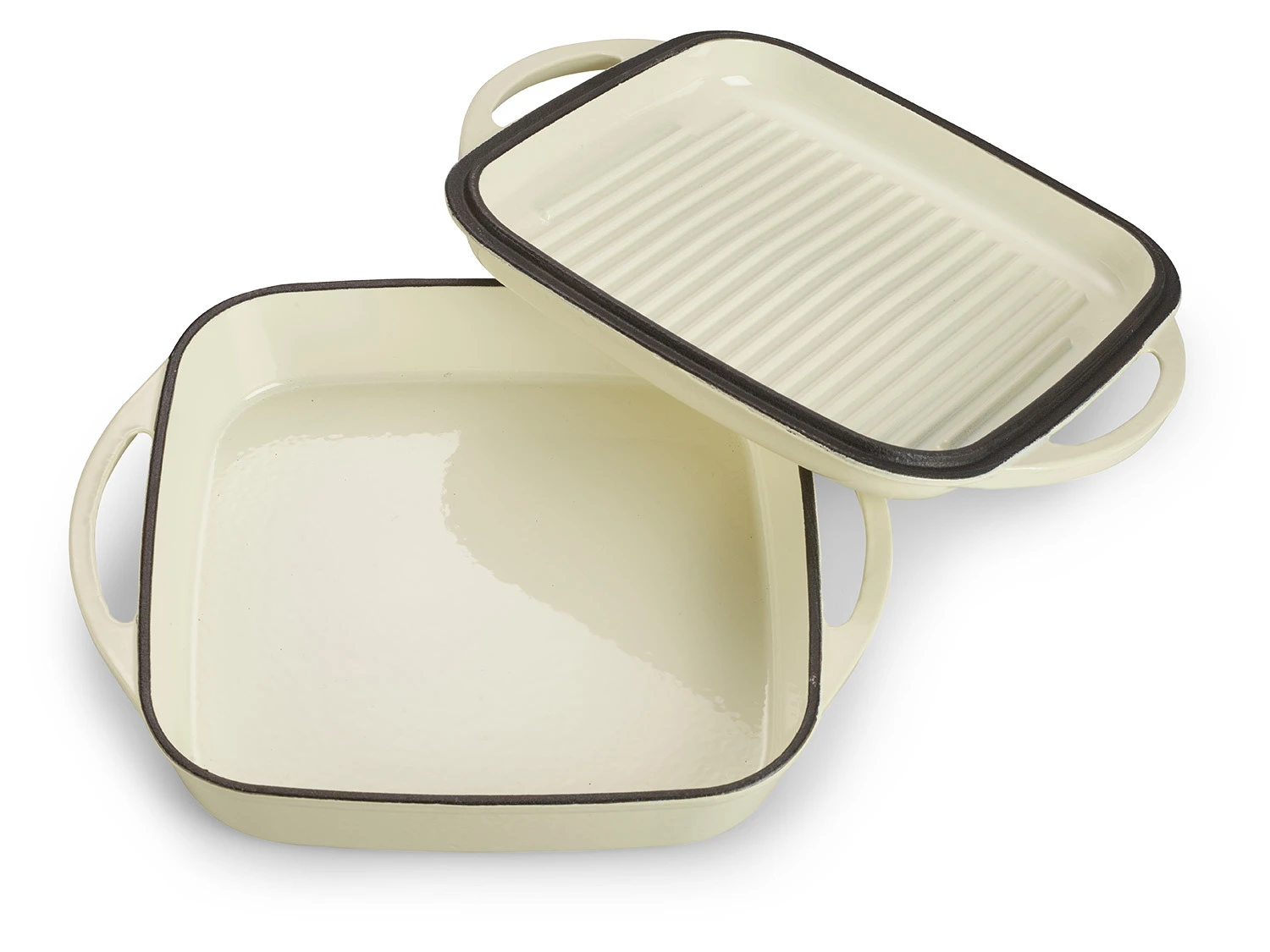 ECHTWERK 2 In 1 Set - Universalbräter Und Deckel Gusseisen 9 ECHTWERK 2 In 1 Set - Universalbräter Und Deckel Gusseisen – Bild 9