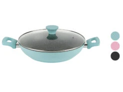 ERNESTO® Servierpfanne, 28 Cm, Aluminium, Mit Deckel