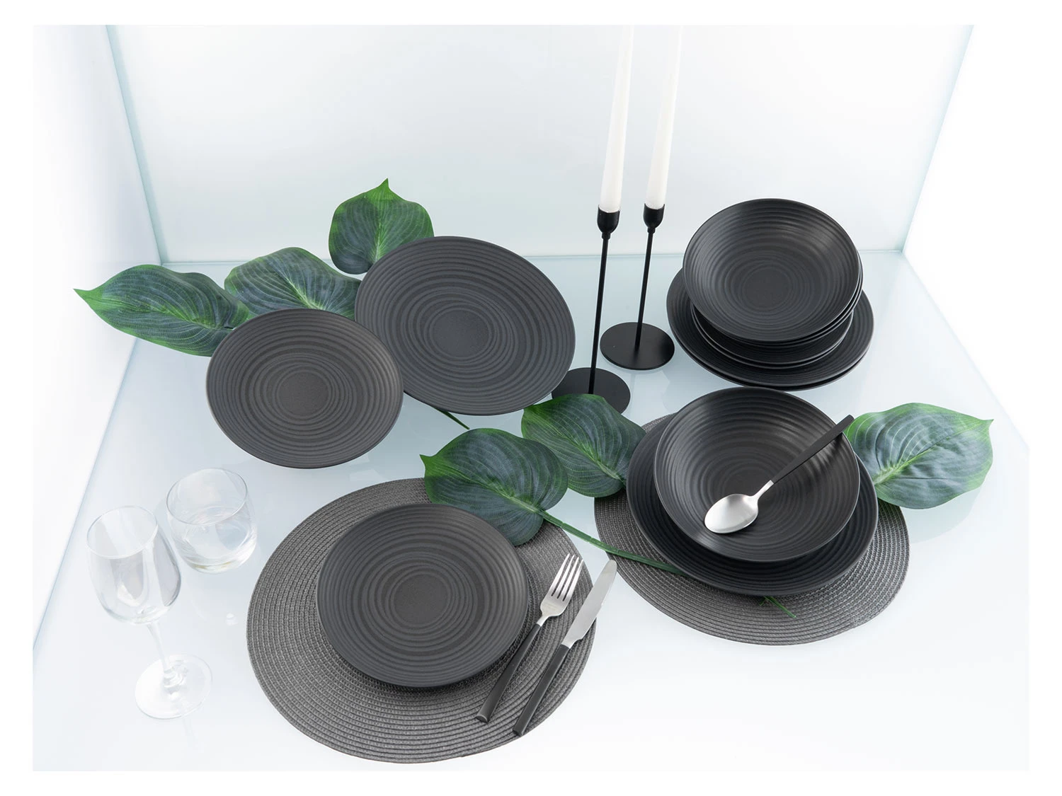 Creatable LAVA STONE ( ELEMENTS Collection ), Tafelservice 12 Teilig 2 Creatable LAVA STONE ( ELEMENTS Collection ), Tafelservice 12 Teilig – Bild 2